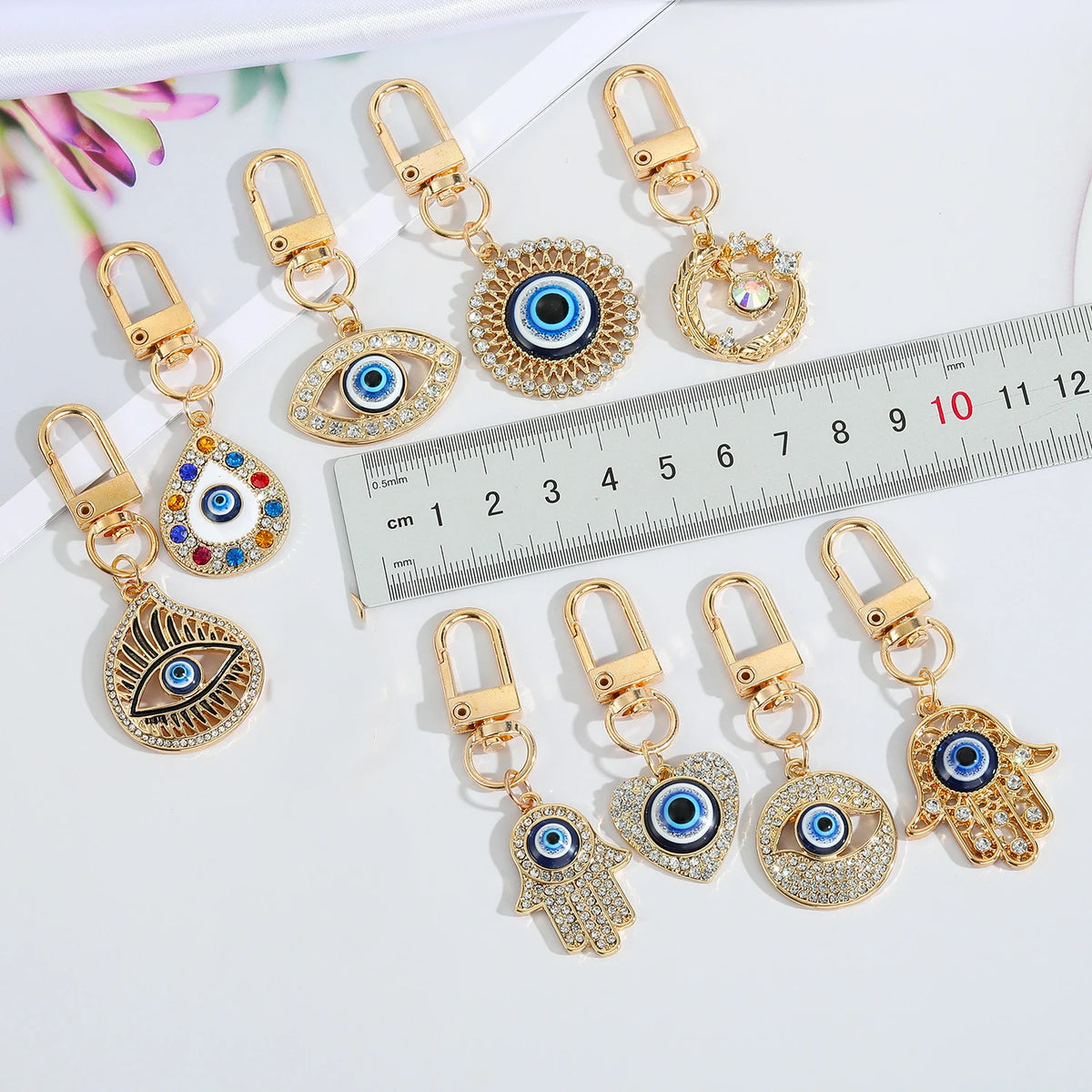 Evil Eye Keychain