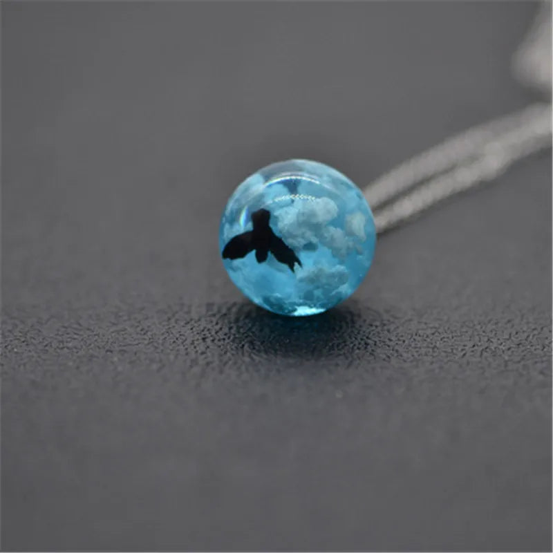 Moon Pendant Necklace
