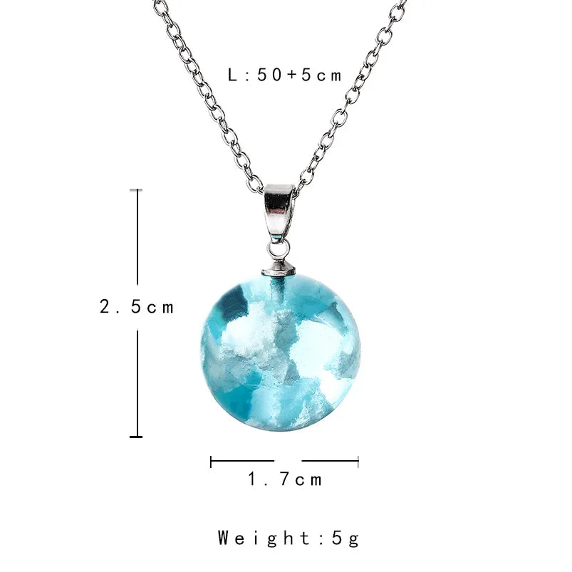 Moon Pendant Necklace