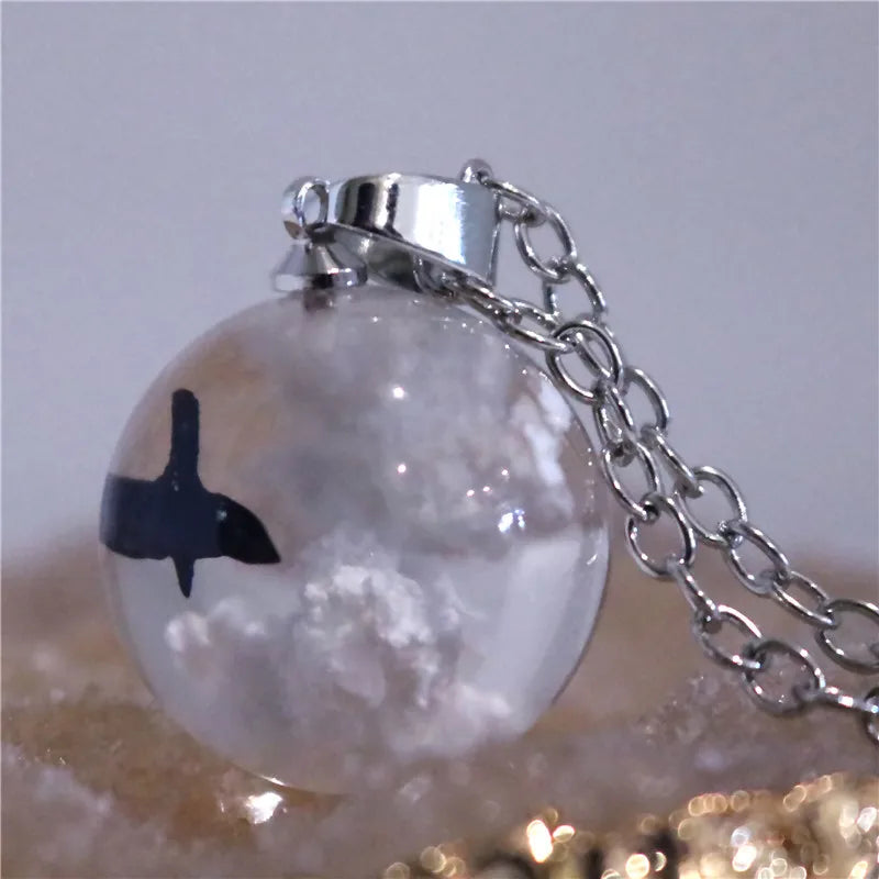 Moon Pendant Necklace
