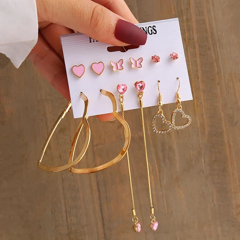 Chic vintage pearl earrings