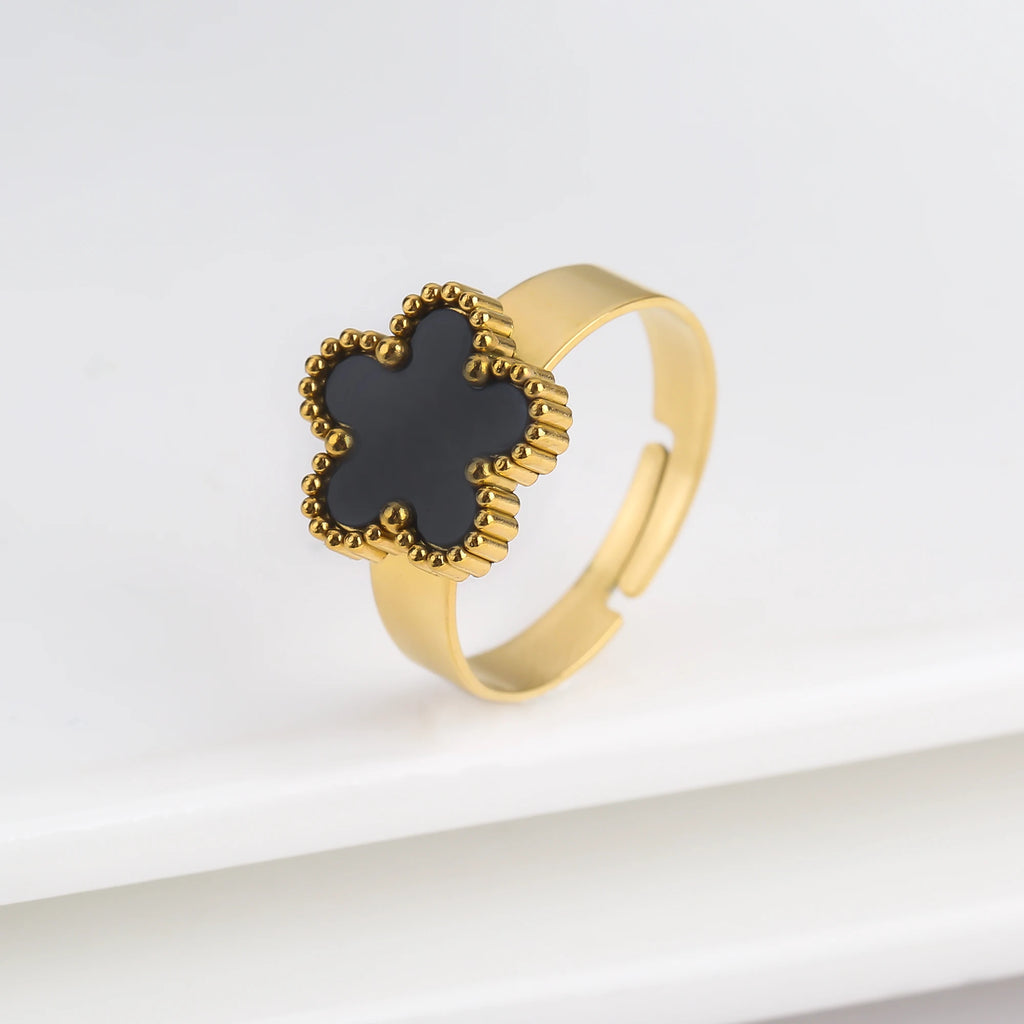 Clover Open Ring