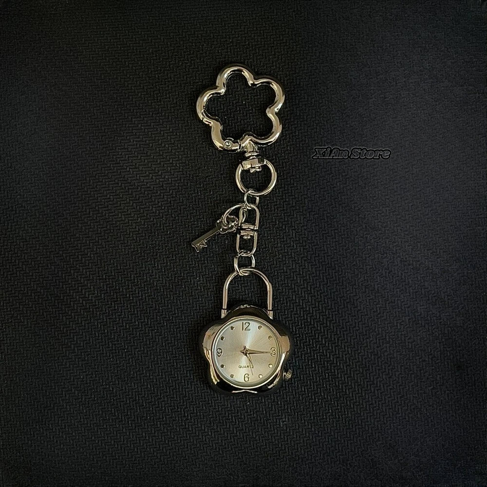 Pocket Watch Keychain