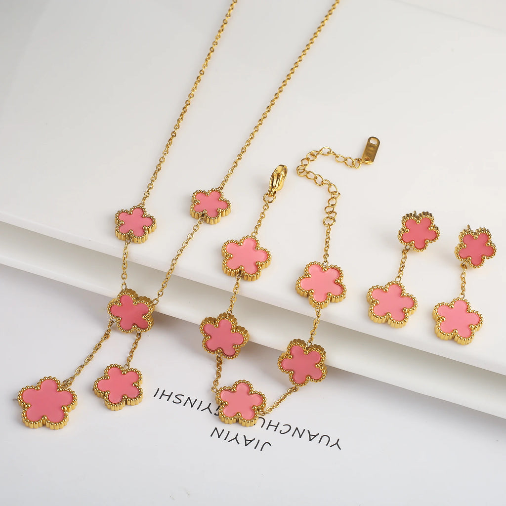 Clover Jewelry Set