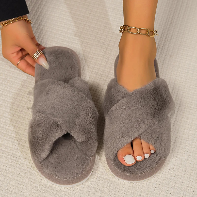 Fur Slippers