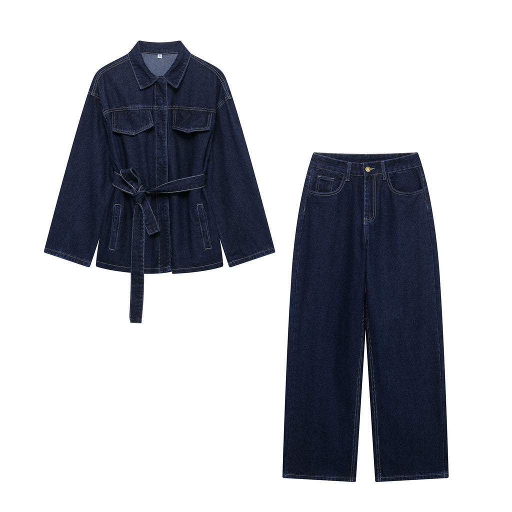 Denim 2-Piece Set