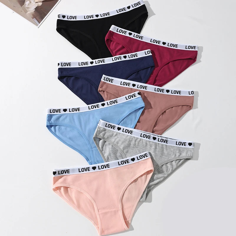 7-Piece Cotton Panties