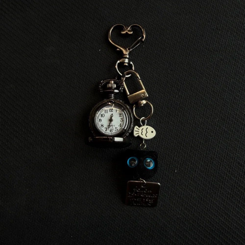 Pocket Watch Keychain