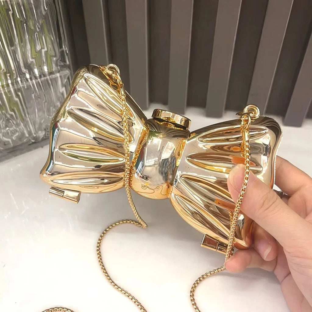 Golden Clutch Bag
