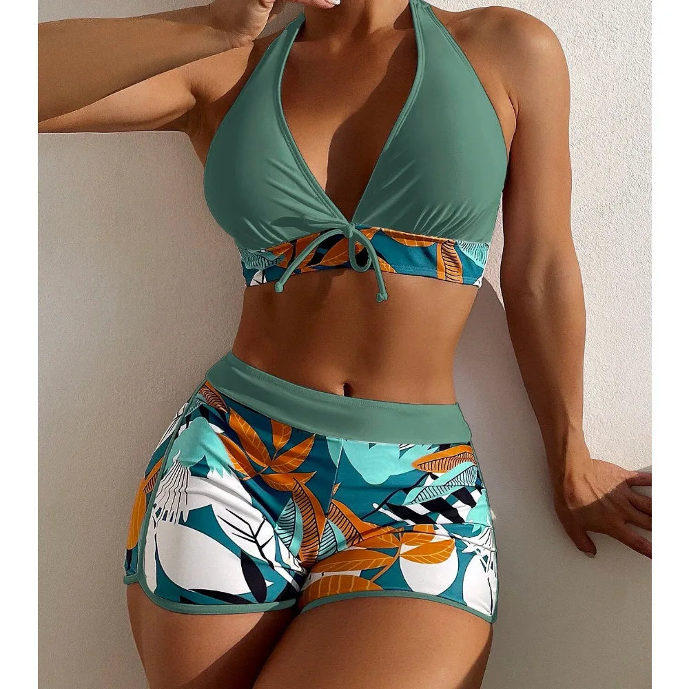 Halter Bikini Set