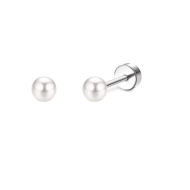 Heart & flower earrings