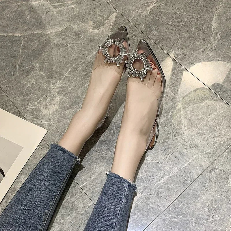 Crystal High Heels