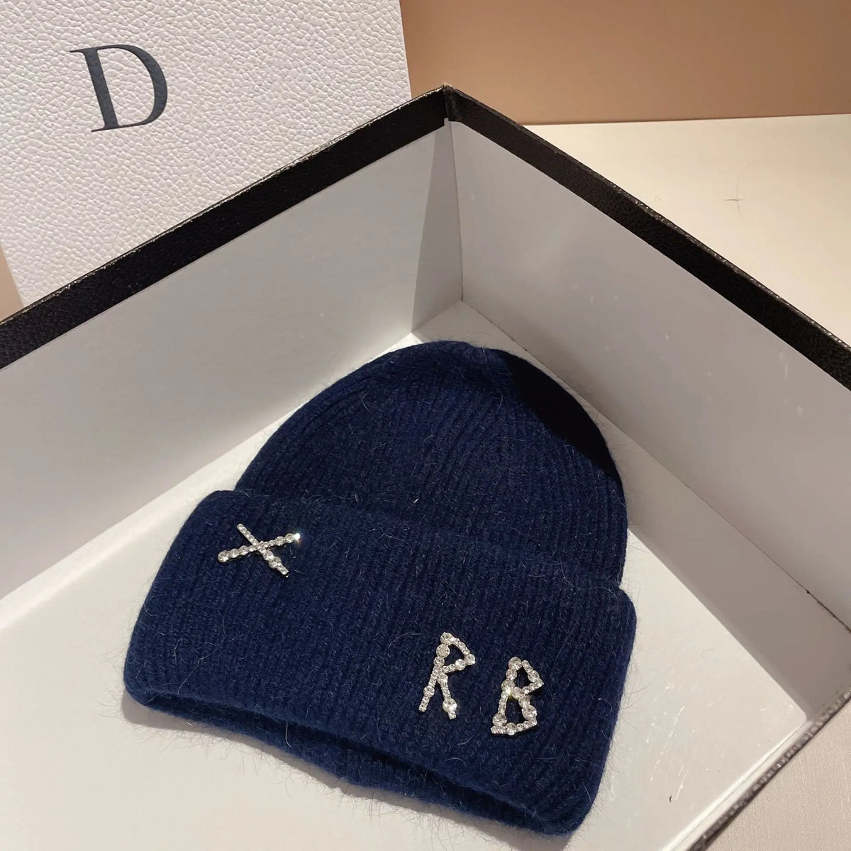 Fur Knitted Hat
