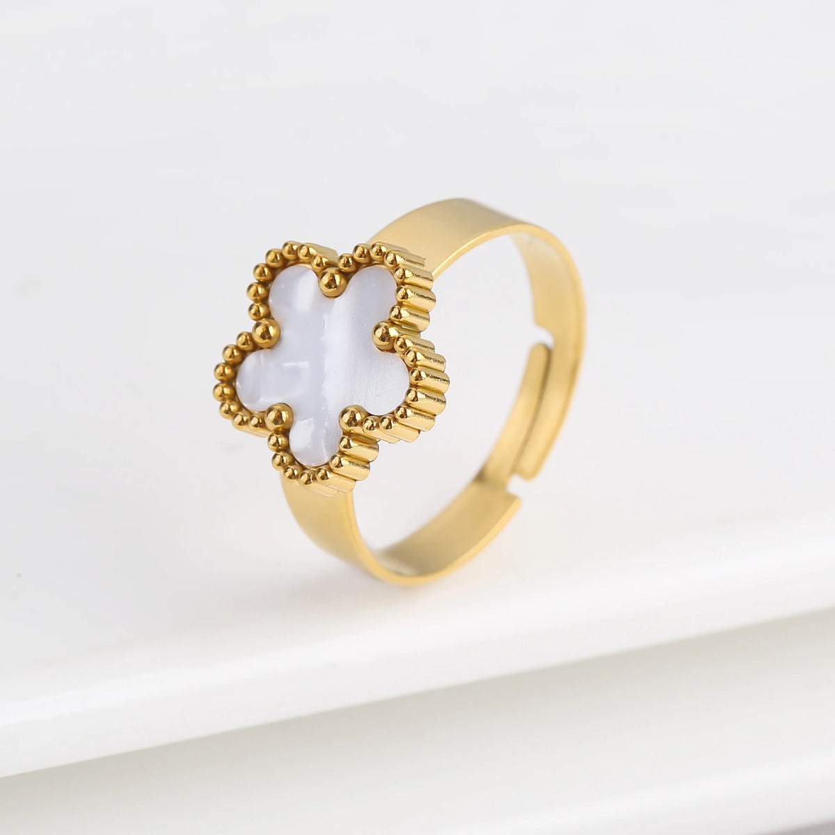 Clover Open Ring