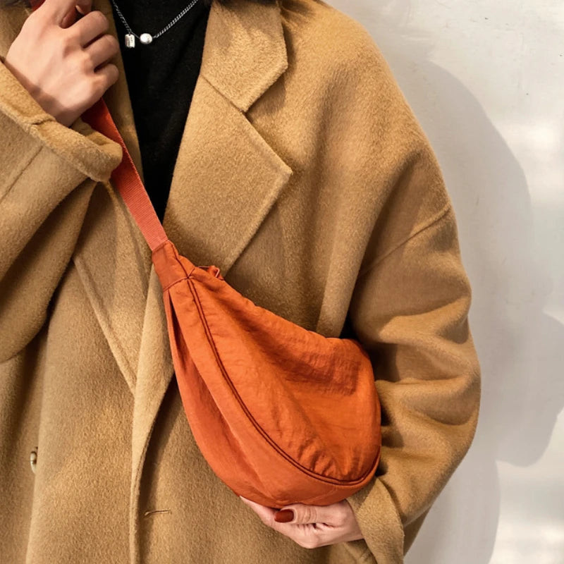 Nylon Hobo Bag
