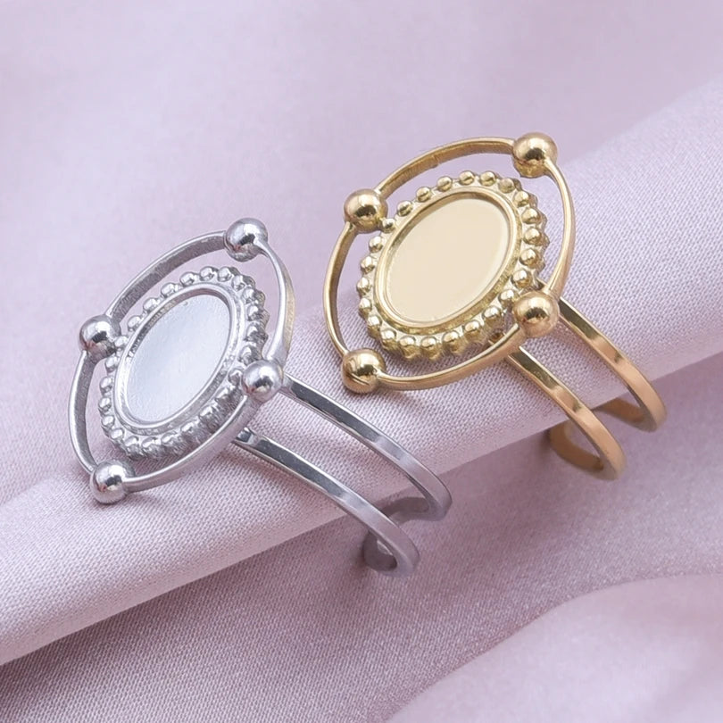 Gold Heart Rings