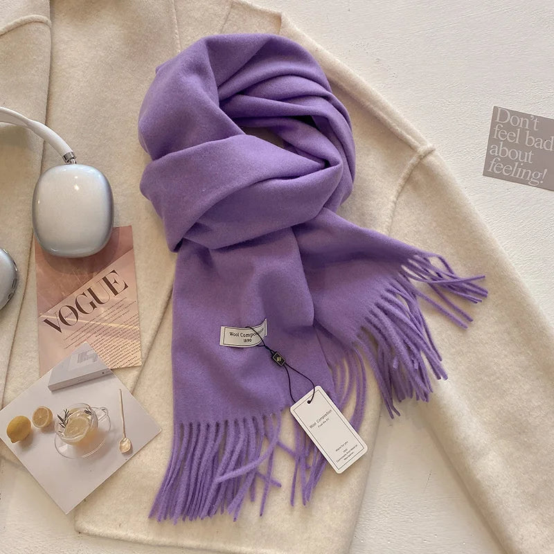 Winter Wool Scarf