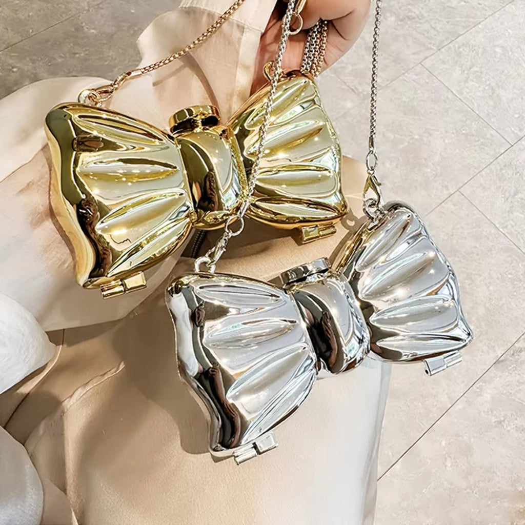 Golden Clutch Bag