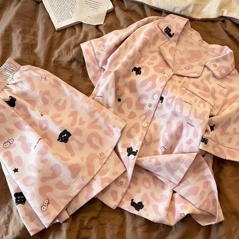 Cartoon Pajama Set