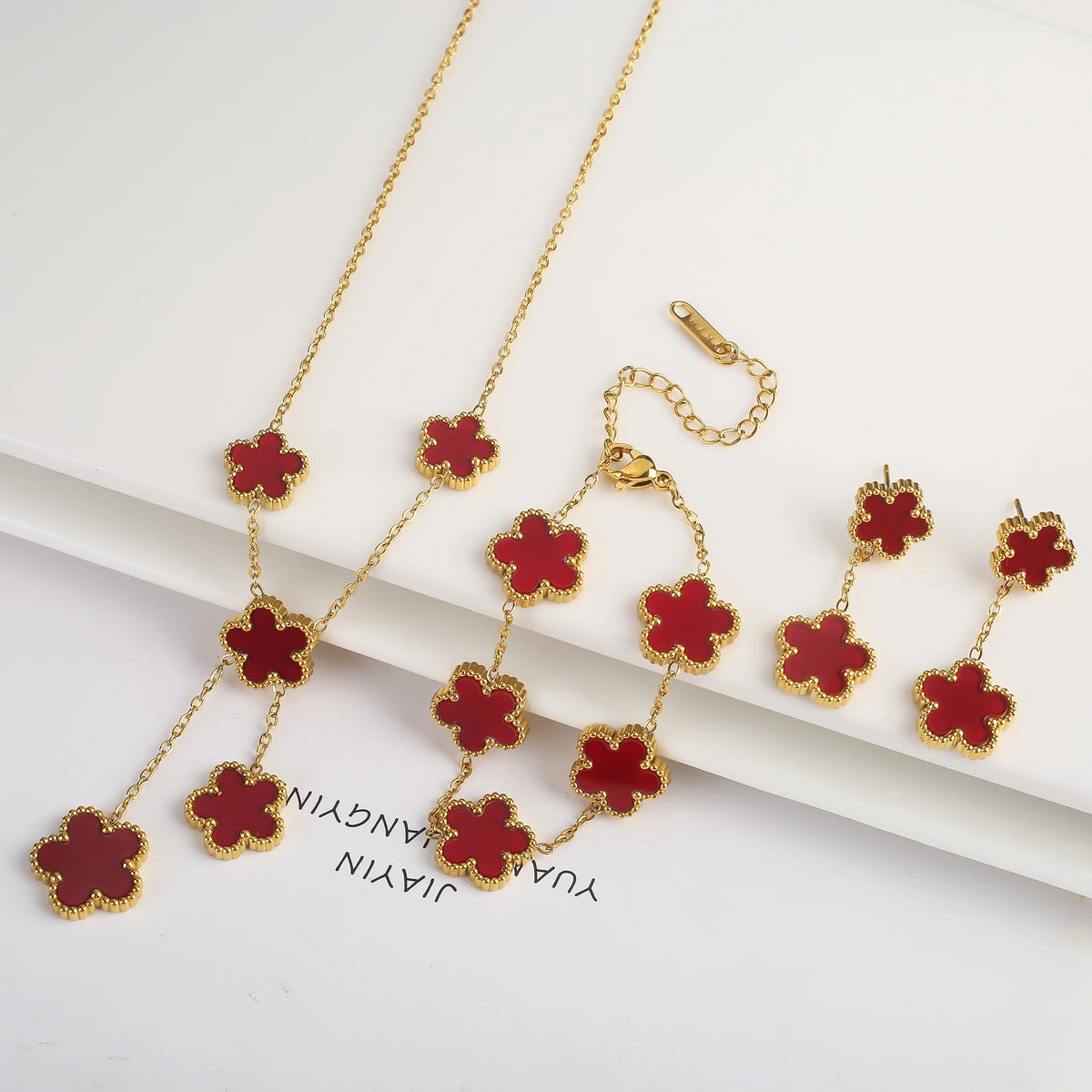 Clover Jewelry Set