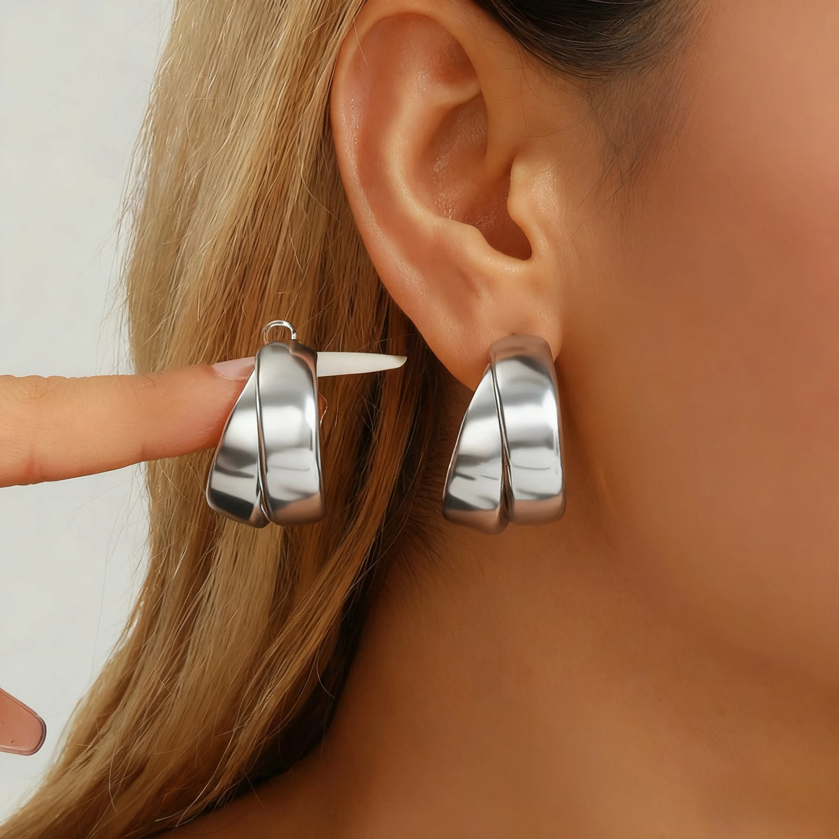 Flower Drop Earrings