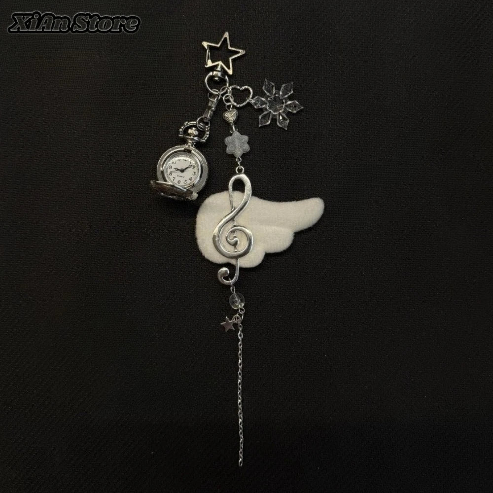 Pocket Watch Keychain