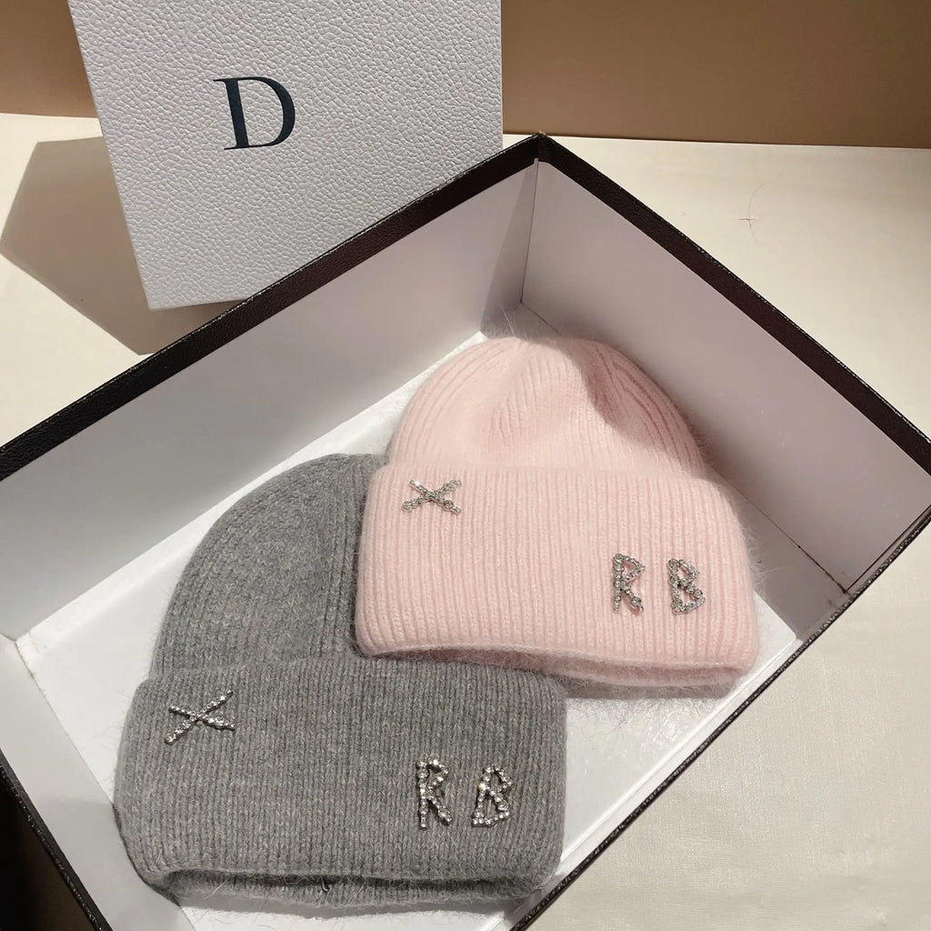 Fur Knitted Hat