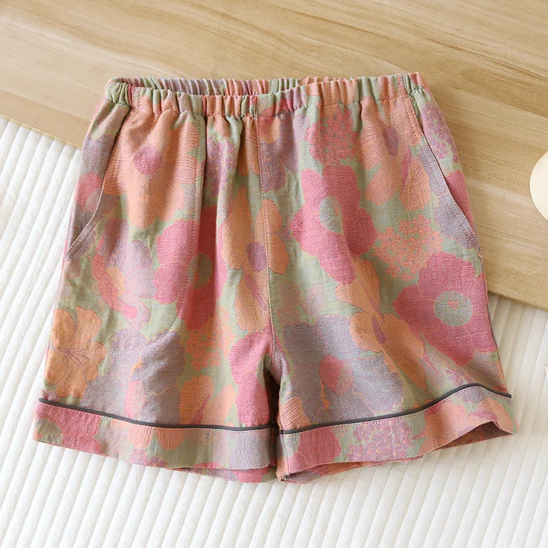 Cotton Printed Shorts