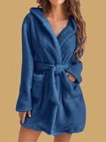 Cozy fleece robe