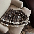 Lace Ruffle Skirt