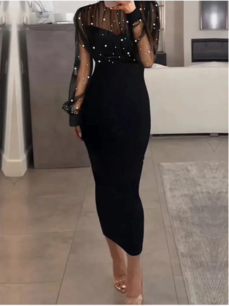 Sequin Maxi Dress