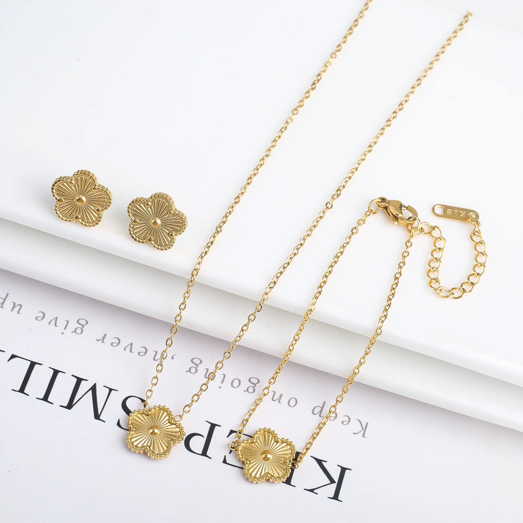 Clover Jewelry Set