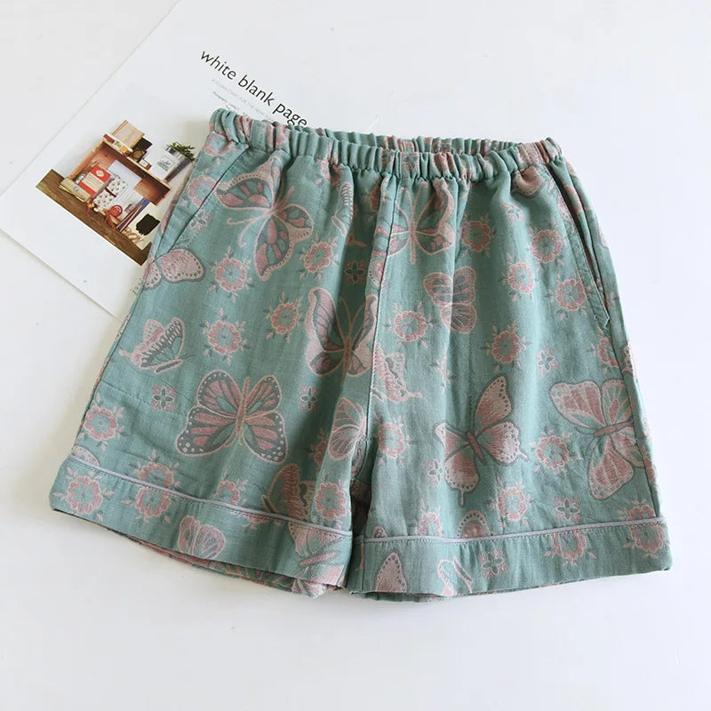 Cotton Printed Shorts