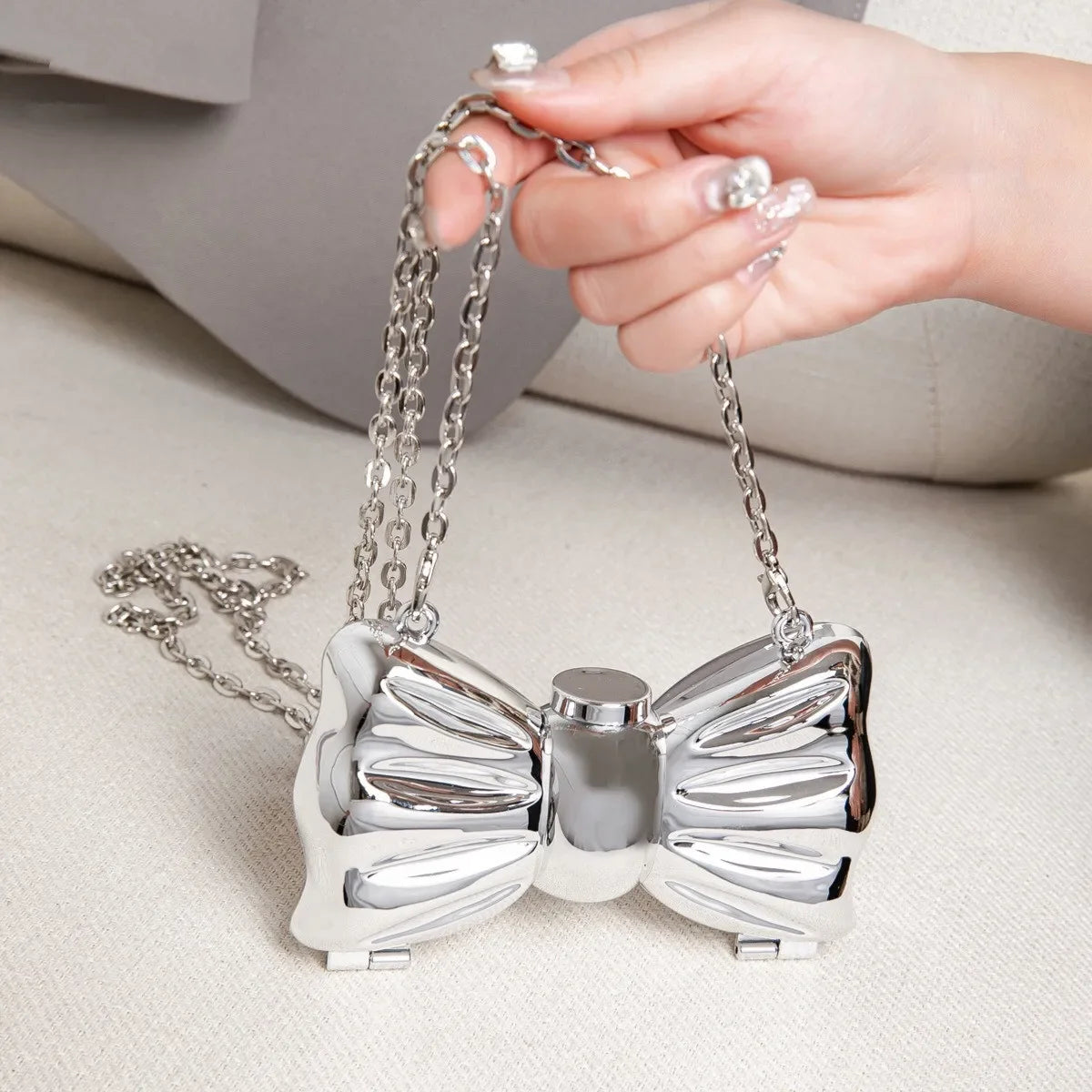 Golden Clutch Bag