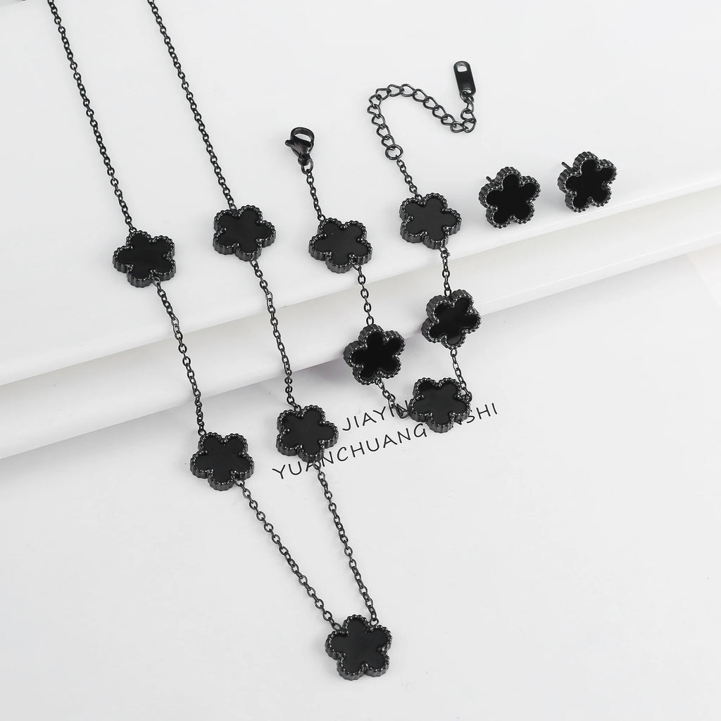 Clover Jewelry Set