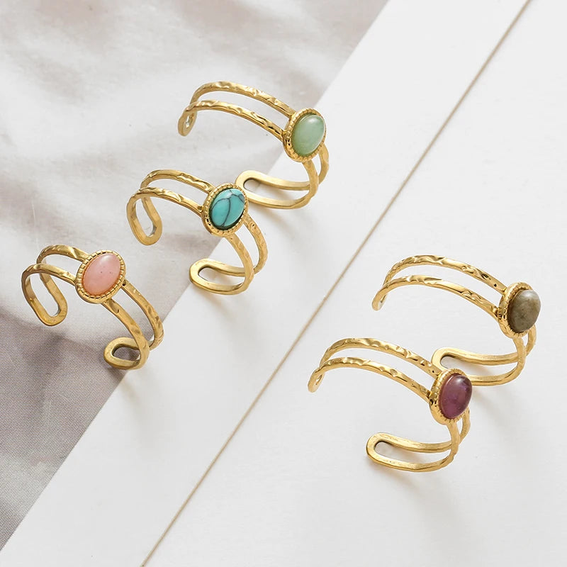 Natural Stone Ring