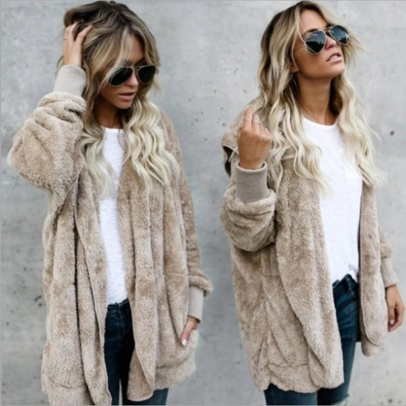 Fleece Hooded Jacket