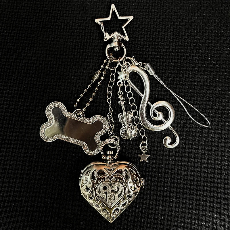 Pocket Watch Keychain