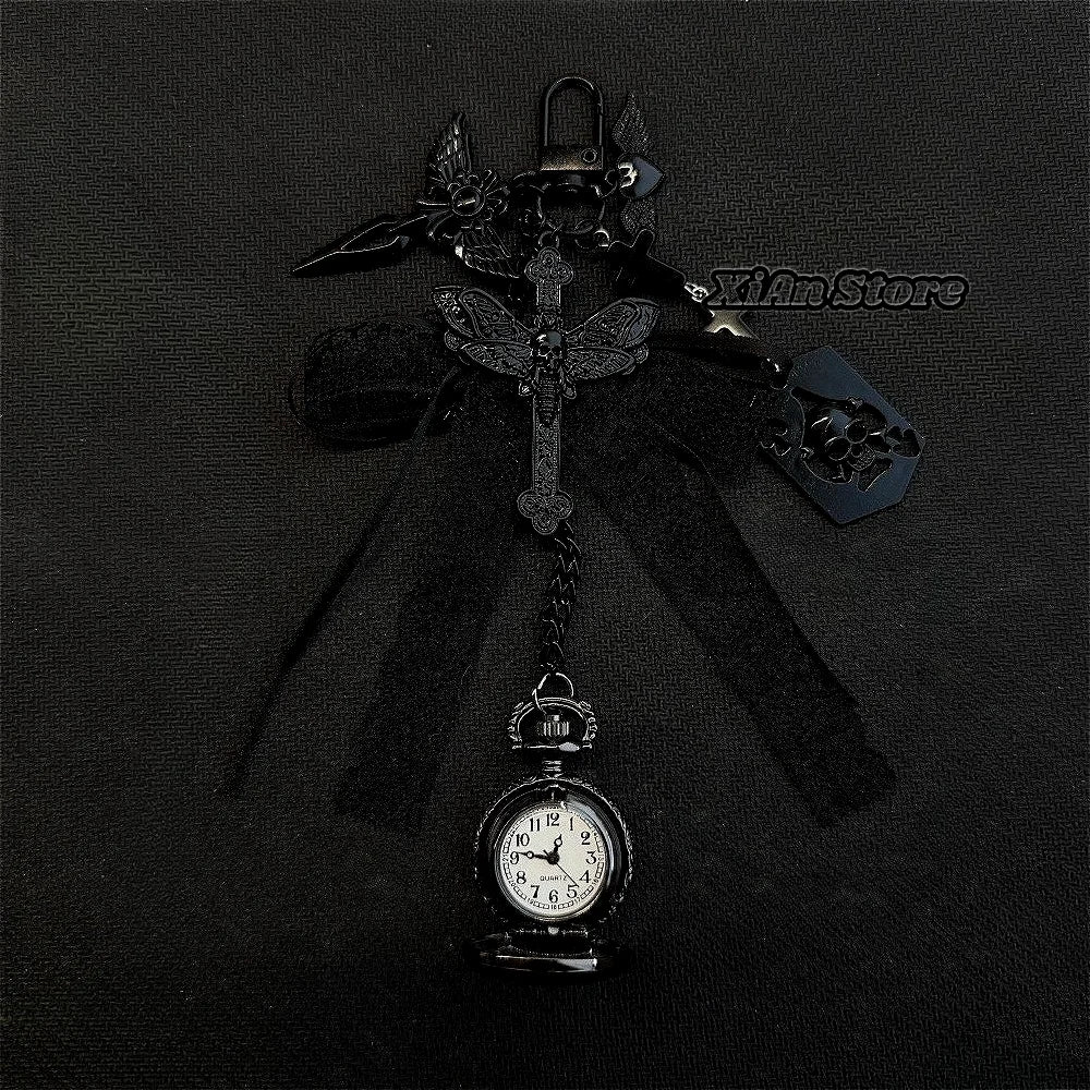 Pocket Watch Keychain