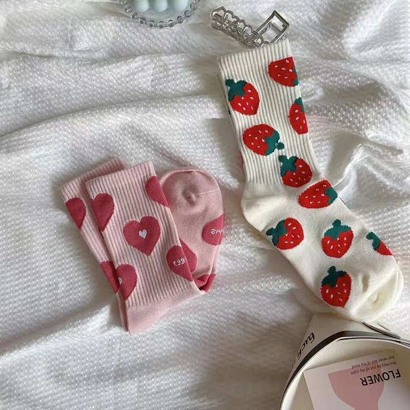 Pink Love Socks