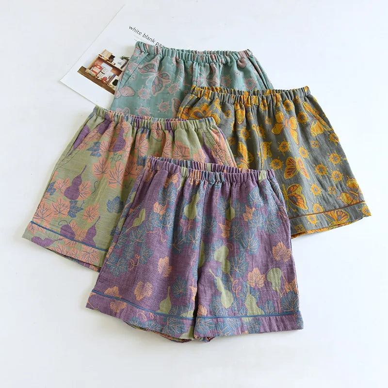 Cotton Printed Shorts