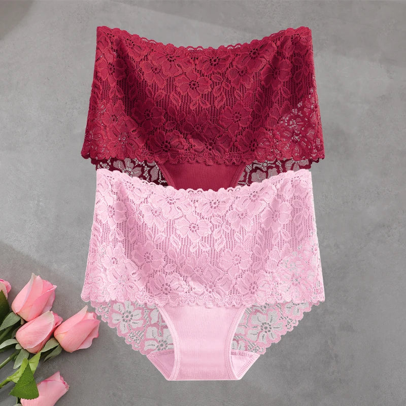 Lace High-Waist Panties