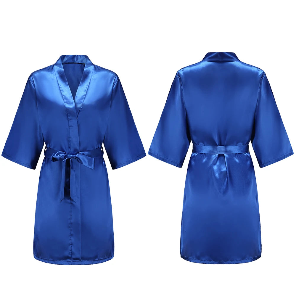 Silky Satin Robe