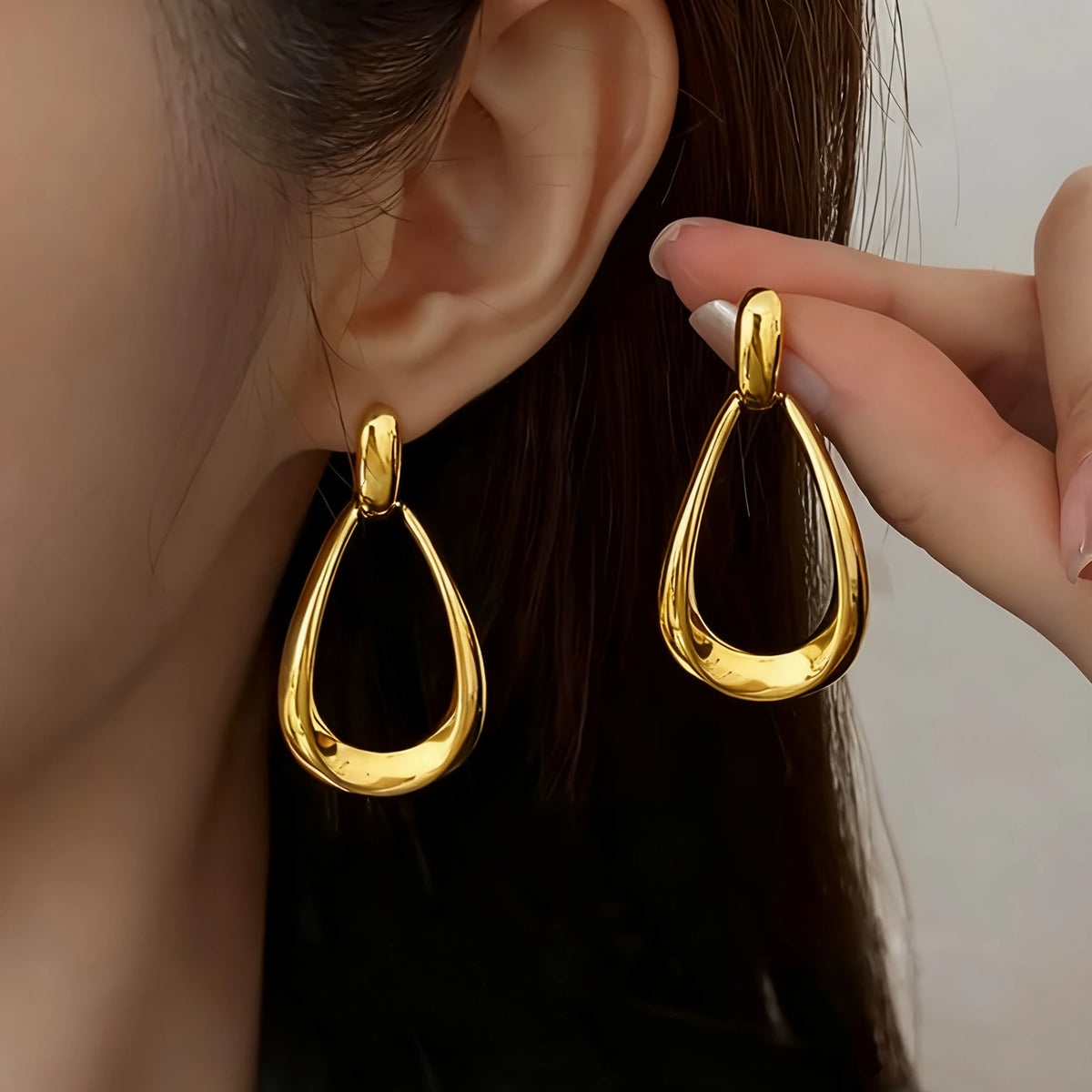 Flower Drop Earrings