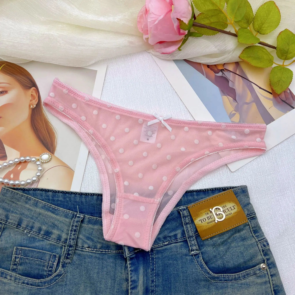 3-Piece Mesh Panties