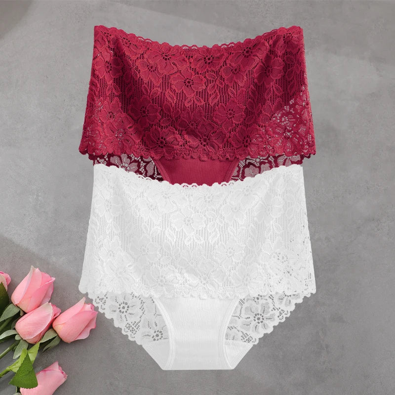Lace High-Waist Panties