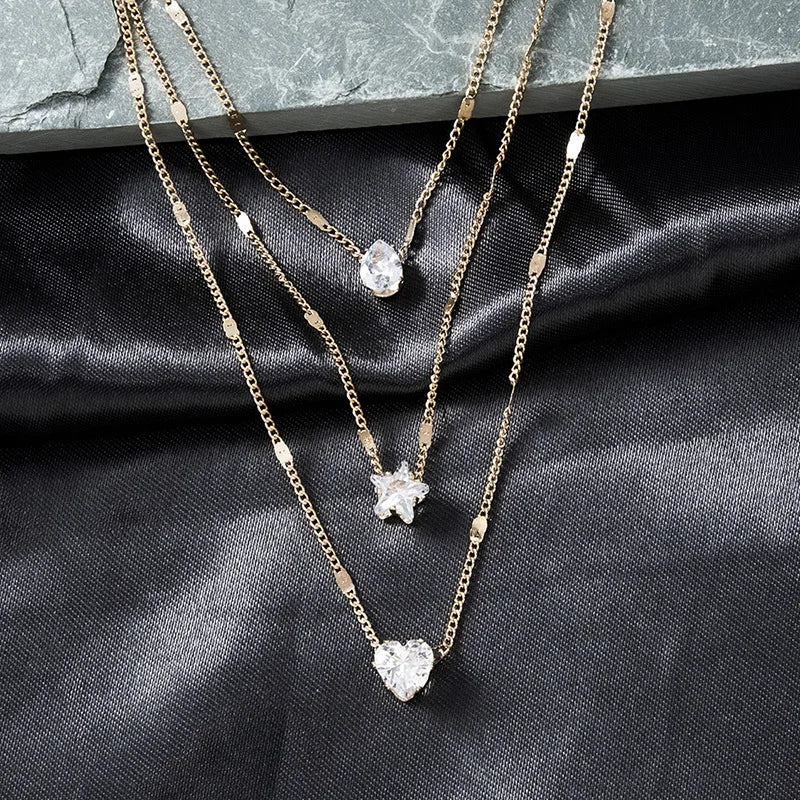 Crystal Heart Necklace