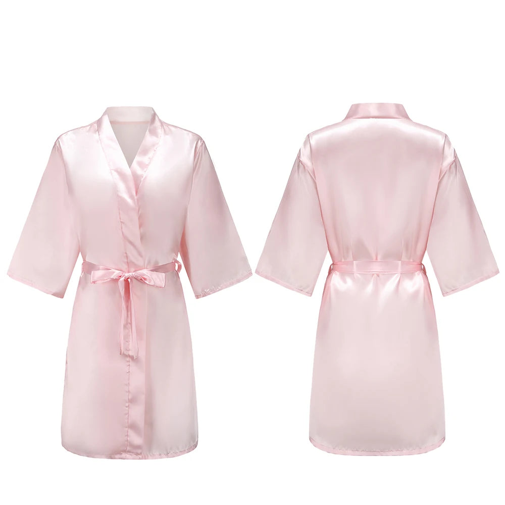 Silky Satin Robe