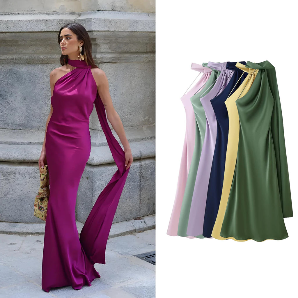 Satin Party Dress