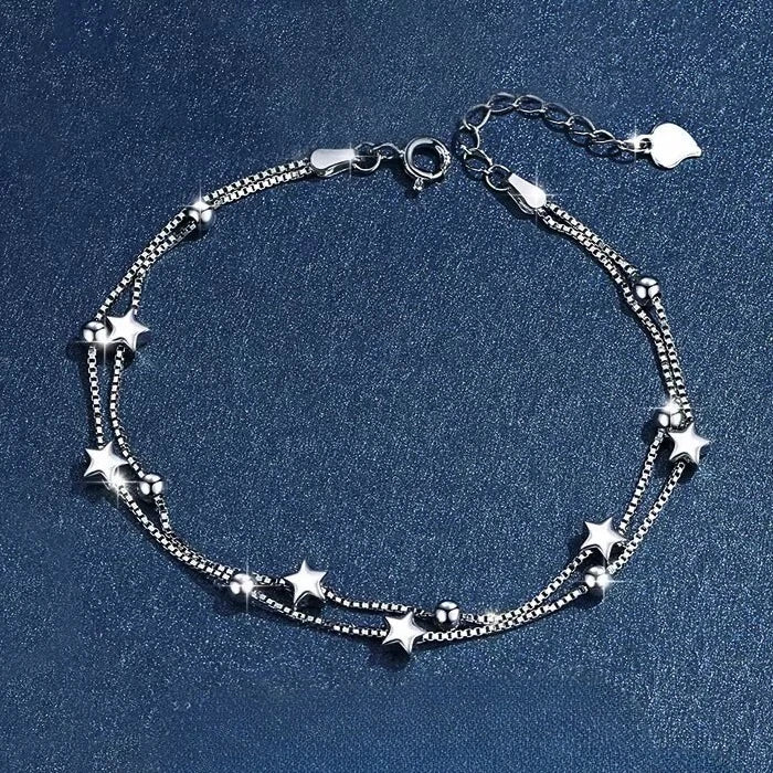 Zircon Flower Bracelet